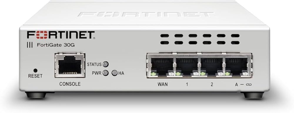 Pare-feu Fortinet FortiGate-61F + FortiCare et FortiGuard 5 ans