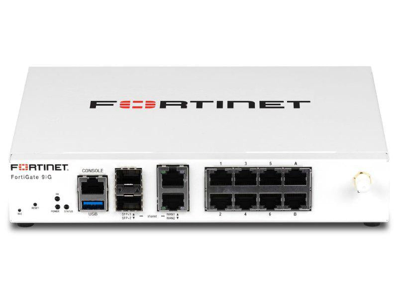 The FORTINET FG-91G is a high-performance desktop firewall equipped with 8 GE RJ45 ports and dual 10GE shared media WAN ports. Designed for secure and speedy data transfers, it features a 120GB SSD, robust session handling, and HTTPS remote management. Includes 5-year SRMA service for sustained operational support.