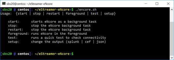 Cisco eStreamer eNcore pour CEF