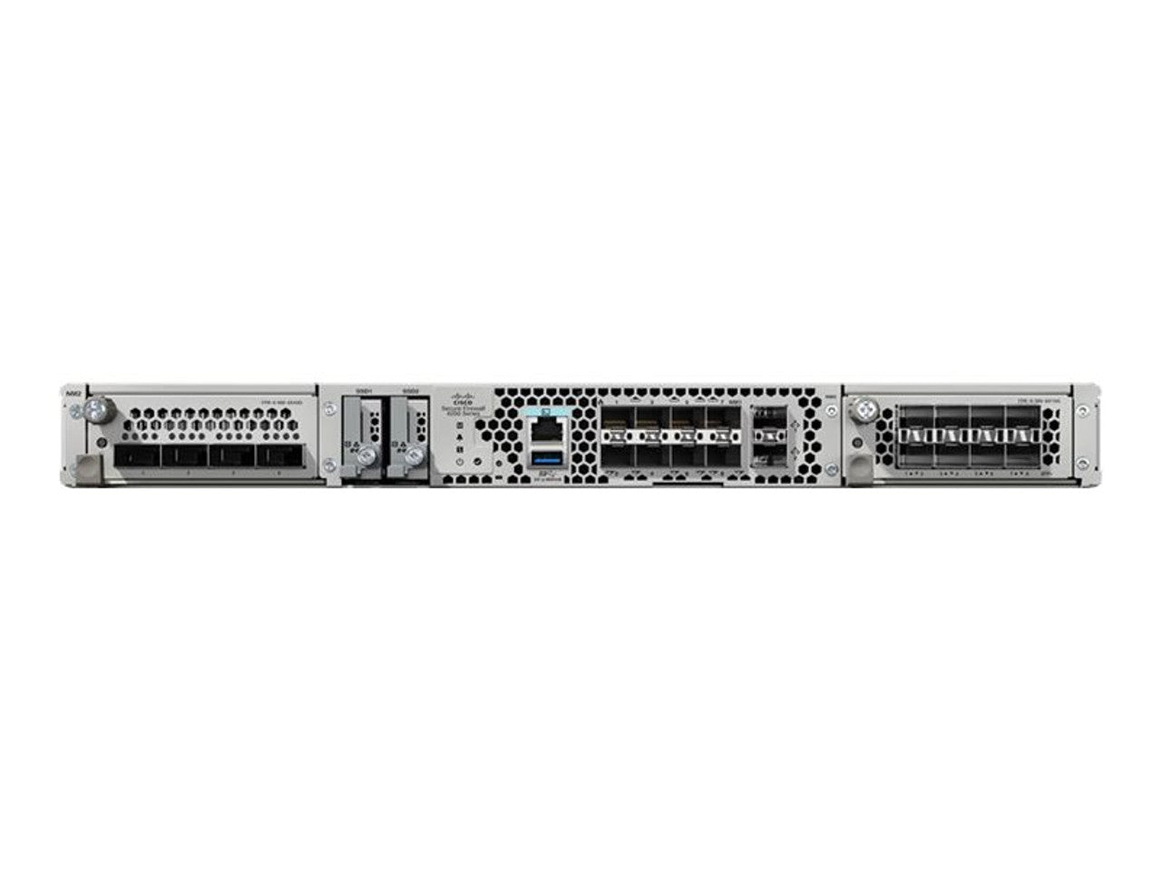 Pare-feu Cisco Firepower 4145, 2 baies NetMod, sans alimentation, SSD et ventilateur