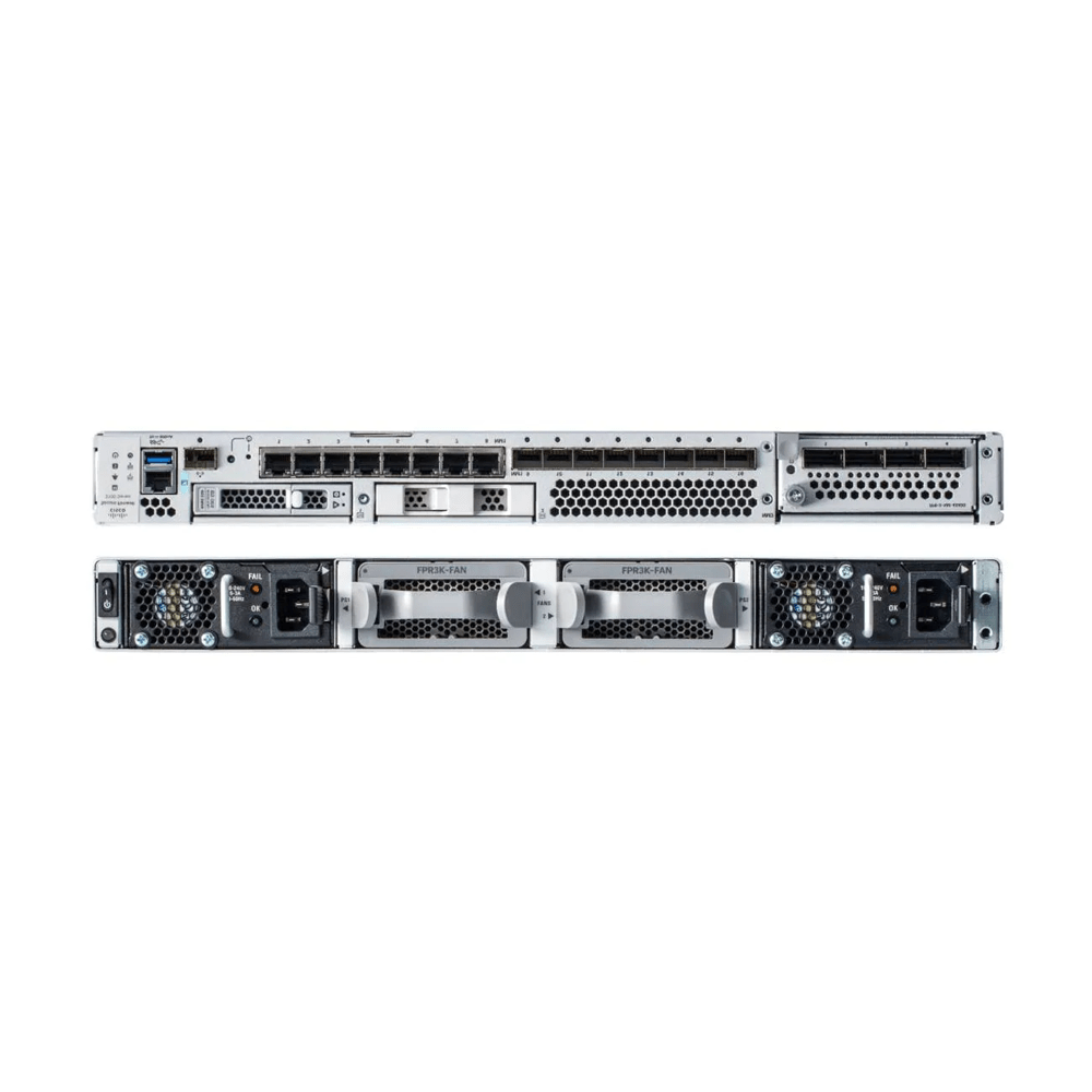 Appareil Cisco Secure Firewall 3110, 1U de rechange, avec SSD, sans alimentation ni ventilateur