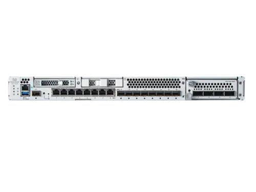 Cisco Secure Firewall 3140 ASA Appliance delivers enterprise-grade protection in a compact 1U form factor, supporting front-to-back airflow for data center environments. Powered by an AMD 7452 processor and hardened with Cisco Threat Defense 7.3 software, it’s designed for scalable, high-performance network security with built-in manageability.