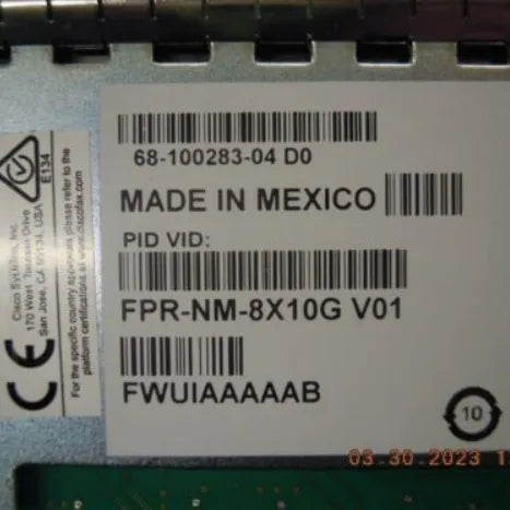 Cisco Secure Firewall 3100 8X25G zSFP Network Adapter Module