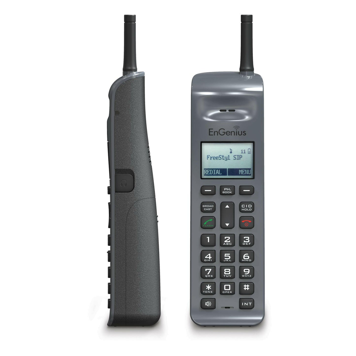 ENGENIUS FreeStyl SIP2 Long-Range SIP System with 2 Handsets