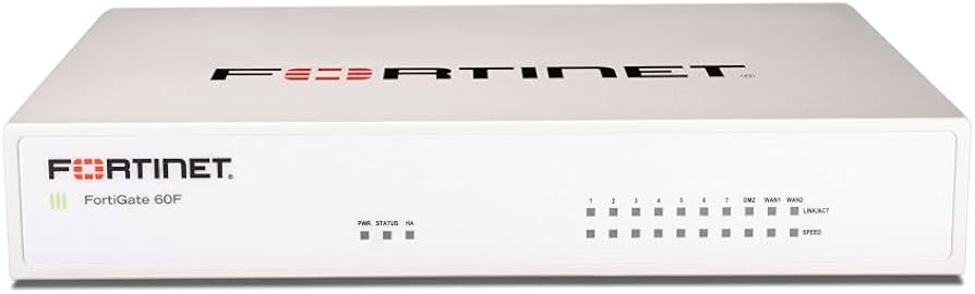 Fortinet FortiWiFi-60F avec FortiGuard et FortiCare (1 an)