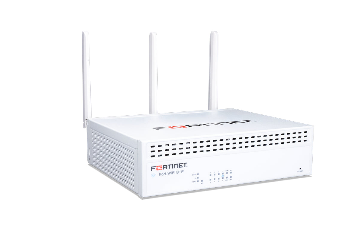 Fortinet FortiWiFi-81F-2R-POE with 1YR FortiCare Premium & FortiGuard