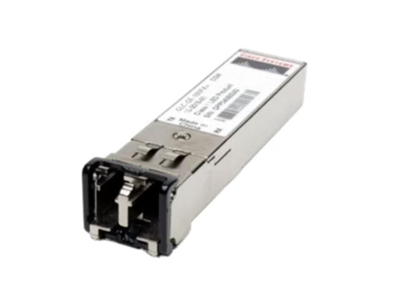 The Cisco GLC-FE-100LX is a hot-swappable 100BASE-LX10 SFP transceiver designed for Fast Ethernet ports. Utilizing a 1310 nm wavelength over single-mode fiber, it delivers reliable data transmission up to 10 km. This Cisco-qualified module ensures seamless network integration across various Catalyst series switches.