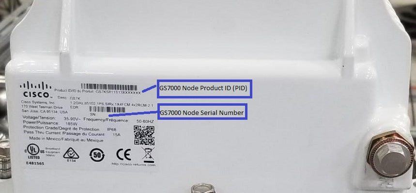 Dispositif de sécurité CISCO GS7K 1,2 GHz, 4254, 1PS, SIRX, 1X4FCM, 4X2RCM