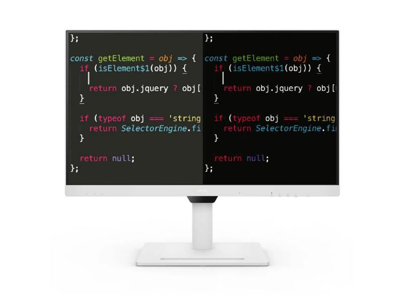 The BenQ GW2790QT is a 27-inch QHD monitor featuring IPS technology and 99% sRGB coverage, engineered for color precision and wide viewing angles. Its elegant white design, ergonomic adjustments, and power-efficient operation make it a perfect fit for modern workspaces and creative environments.