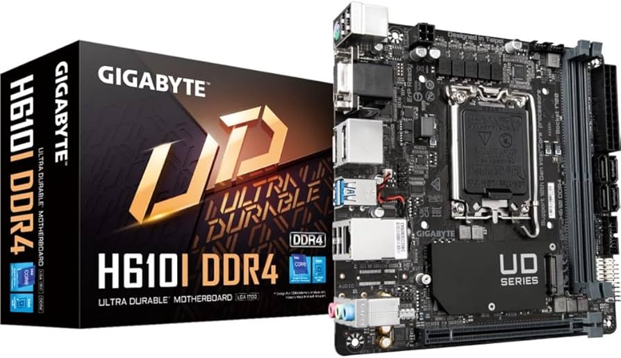 GIGABYTE H610I DDR4 Intel H610 Mini-ITX Motherboard LGA1700