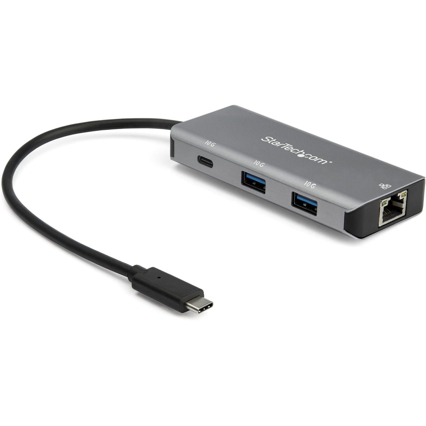 StarTech 3-Port USB-C 3.1 Gen 2 Hub with Gigabit Ethernet