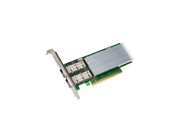 The Cisco-Intel E810CQDA2 is a high-performance dual-port 100 GbE PCIe network adapter designed for demanding enterprise applications. Featuring Application Device Queues (ADQ), PCI Express 4.0 x16 bandwidth, and QSFP28 connectivity, it delivers superior efficiency and throughput. This TAA-compliant adapter also supports Dynamic Device Personalization (DDP) for intelligent workload tuning.