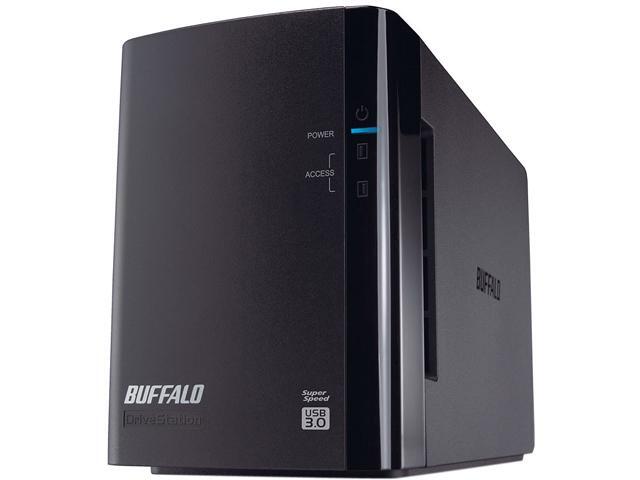 BUFFALO 8TB DriveStation Duo High-Performance RAID Storage, HD-WH8TU3R1