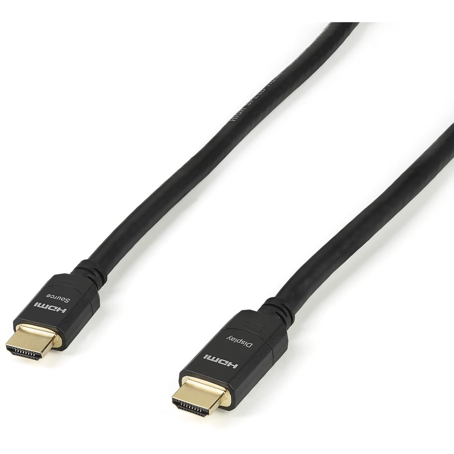 Câble HDMI actif haute vitesse StarTech 24,3 m (M/M 4K) – Connecteurs plaqués or