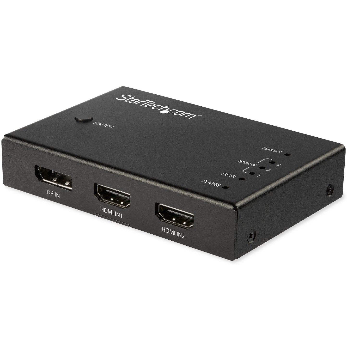 StarTech Multi-Input to HDMI Adapter Switch - 4K, 4 Ports, Black