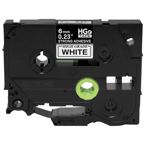 Ruban d'étiquettes extra-résistant Brother HGE-S2115PK 6 mm, paquet de 5