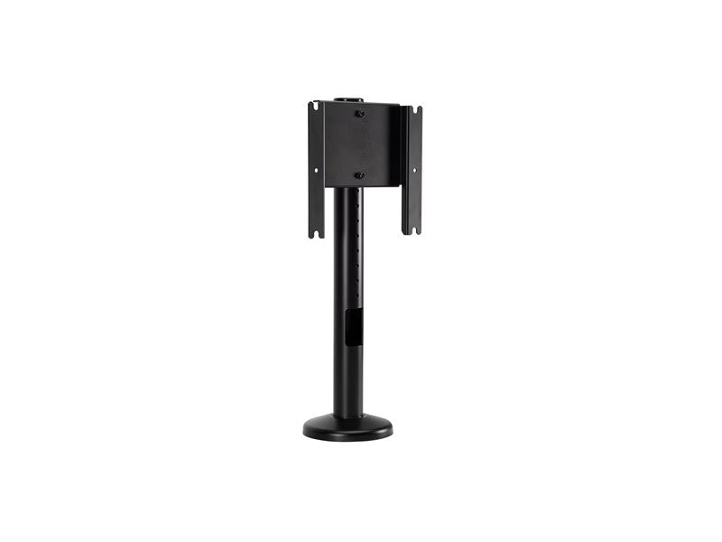 The HP447 series flat-panel Tabletop TV Swivel Mount offers a secure, functional and sleek tabletop surface mount for hospitality applications. Designed for 32 to 47-inch TVs, it provides VESA-compatible mounting and stylish yet robust construction, making it ideal for high-traffic environments.