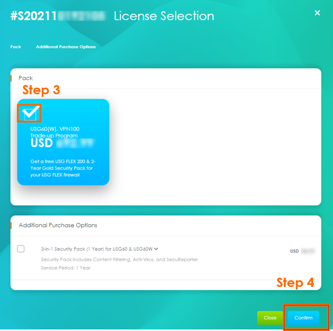 ZYXEL 2YR Anti-Malware License for USG FLEX 100 (100AX)