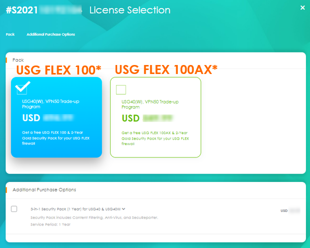 ZYXEL 2YR Anti-Malware License for USG FLEX 100 (100AX)