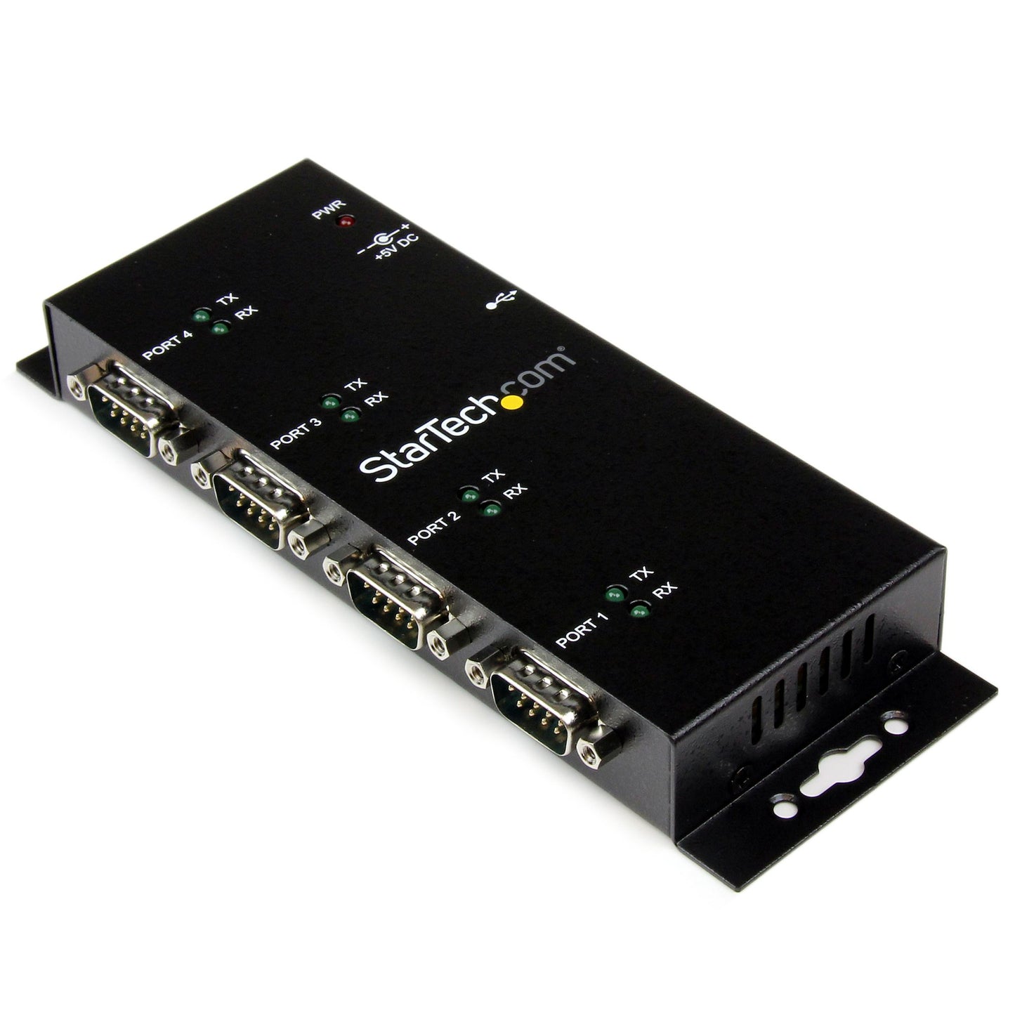 StarTech 4-Port USB to DB9 RS232 Serial Adapter Hub - ICUSB2324I