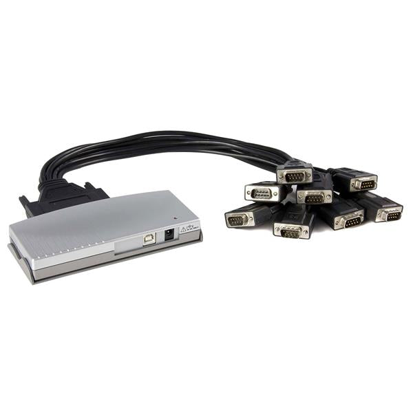StarTech 8-Port USB to RS232 Serial Adapter Hub - ICUSB2328