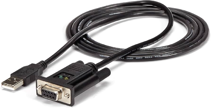 Adaptateur null modem USB vers RS232 StarTech avec FTDI - 1,8 m