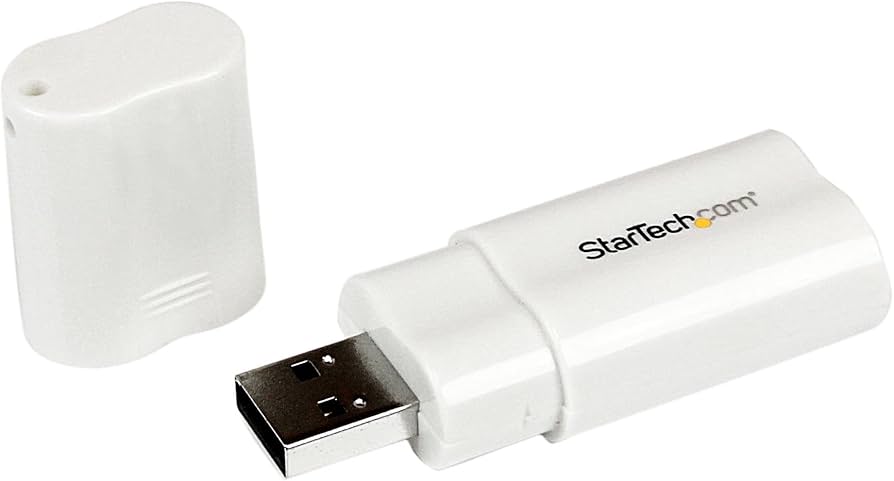 Convertisseur adaptateur USB vers audio stéréo StarTech, ICUSBAUDIO