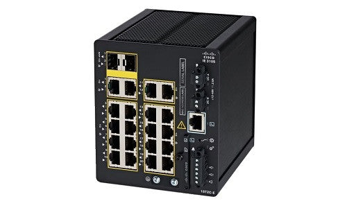 Commutateur Cisco IE3105 avec ports 18 GE, combo 2 GE, fonctionnalités avancées