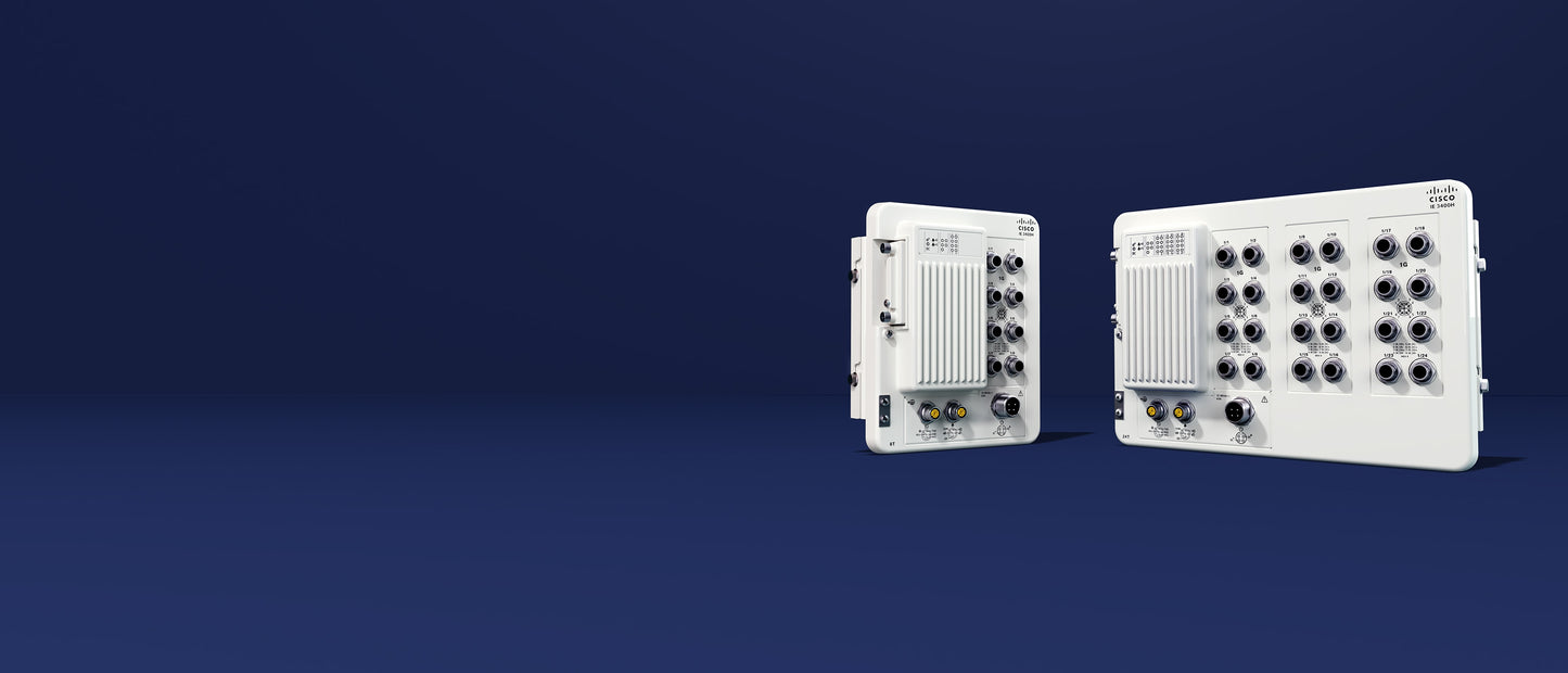 Cisco Catalyst IE3400H 16-Port IP67 Industrial Switch