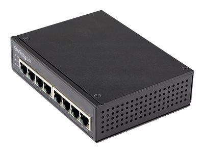 StarTech Industrial 8-Port Gigabit PoE+ Switch, 30W PSE IESC1G80UP