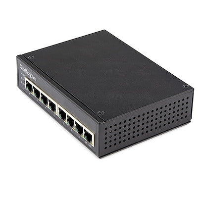 StarTech Industrial 8-Port Gigabit PoE+ Switch, 30W PSE IESC1G80UP