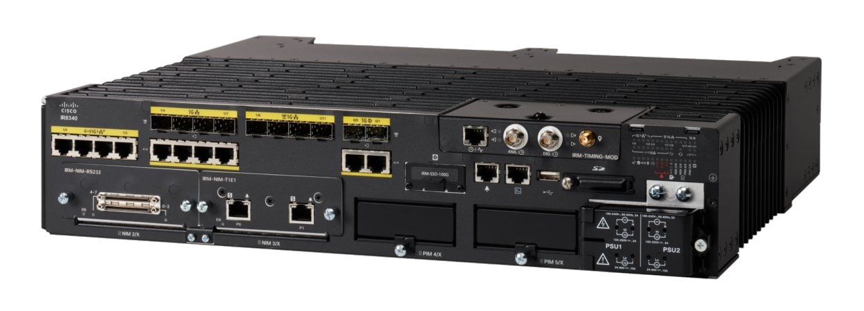 Routeur robuste Cisco Catalyst IR8140H, 8 Go de RAM, deux ports Gigabit