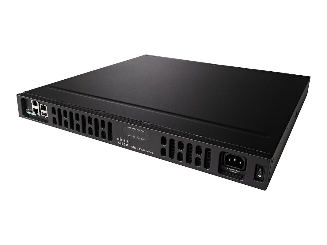 Routeur Cisco ISR 4331 avec prise en charge DNA, 3 GE, 2 emplacements NIM