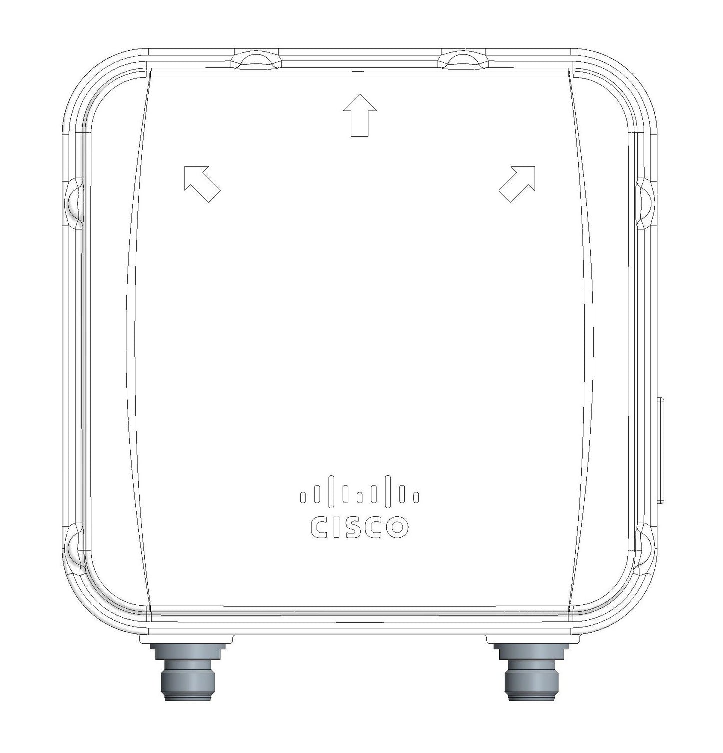 Antenne panneau Cisco IW-ANT-PNL5615-NS 5/6 GHz 15 dBi, connecteur N