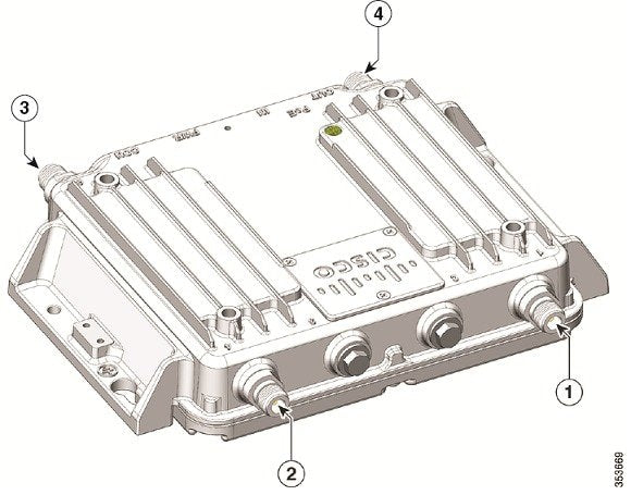 Point d'accès sans fil industriel Cisco IW3702-2E-R-K9, double bande, PoE+