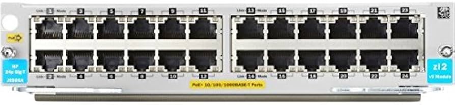 Module HP 24p 10/100/1000BASE-T PoE+ v3 zl2 (J9986A)