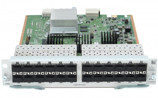 Émetteur-récepteur HP 12P POE+ / 12P 1GBE SFP V3 ZL2 MOD, 1 Gbit/s (J9989A)