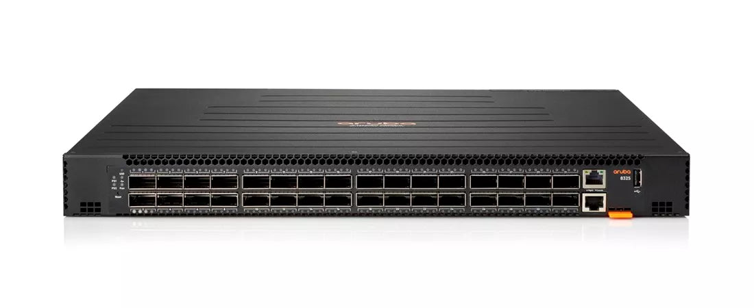 HP Aruba 8325-32C Switch, 32x100G QSFP28, Dual PSU, JL626A#ABA