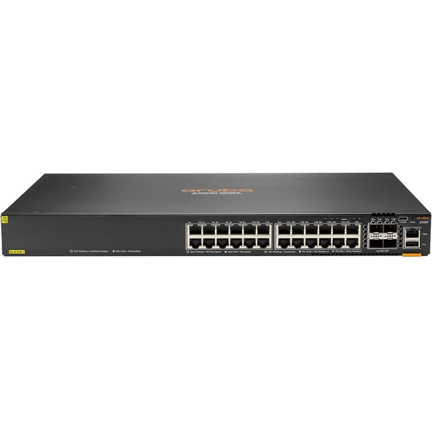 HP Aruba 6300M 48G 4SFP56 Managed Layer 3 Switch, JL663A