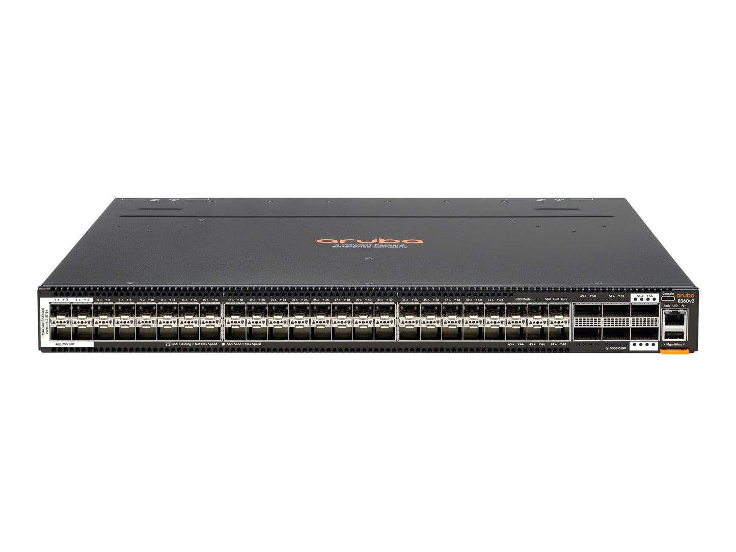HP Aruba 8360-48Y6C v2 Switch, 58-Port, 100GbE, JL705C#B2E