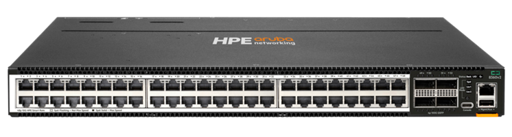 HP Aruba 8360-48XT4C 48-Port 100GbE Switch Bundle