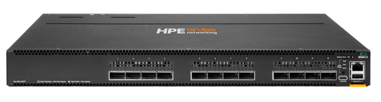 Commutateur HP Aruba 8360-12C v2, 12 x 100 GbE QSFP28, double alimentation, JL708C#ABA