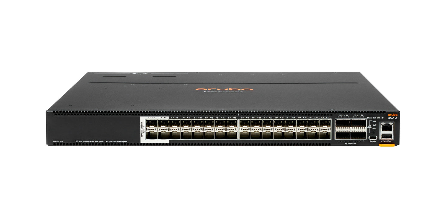 HP Aruba 8360-12C 40Gbps Switch, 12-Port, 16GB RAM