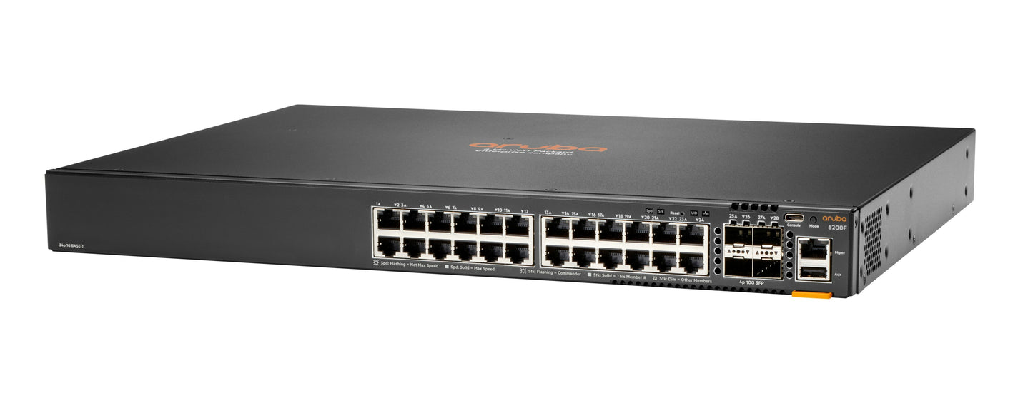 HP Aruba 6200F 24G 4SFP+ Switch JL724A#B2E