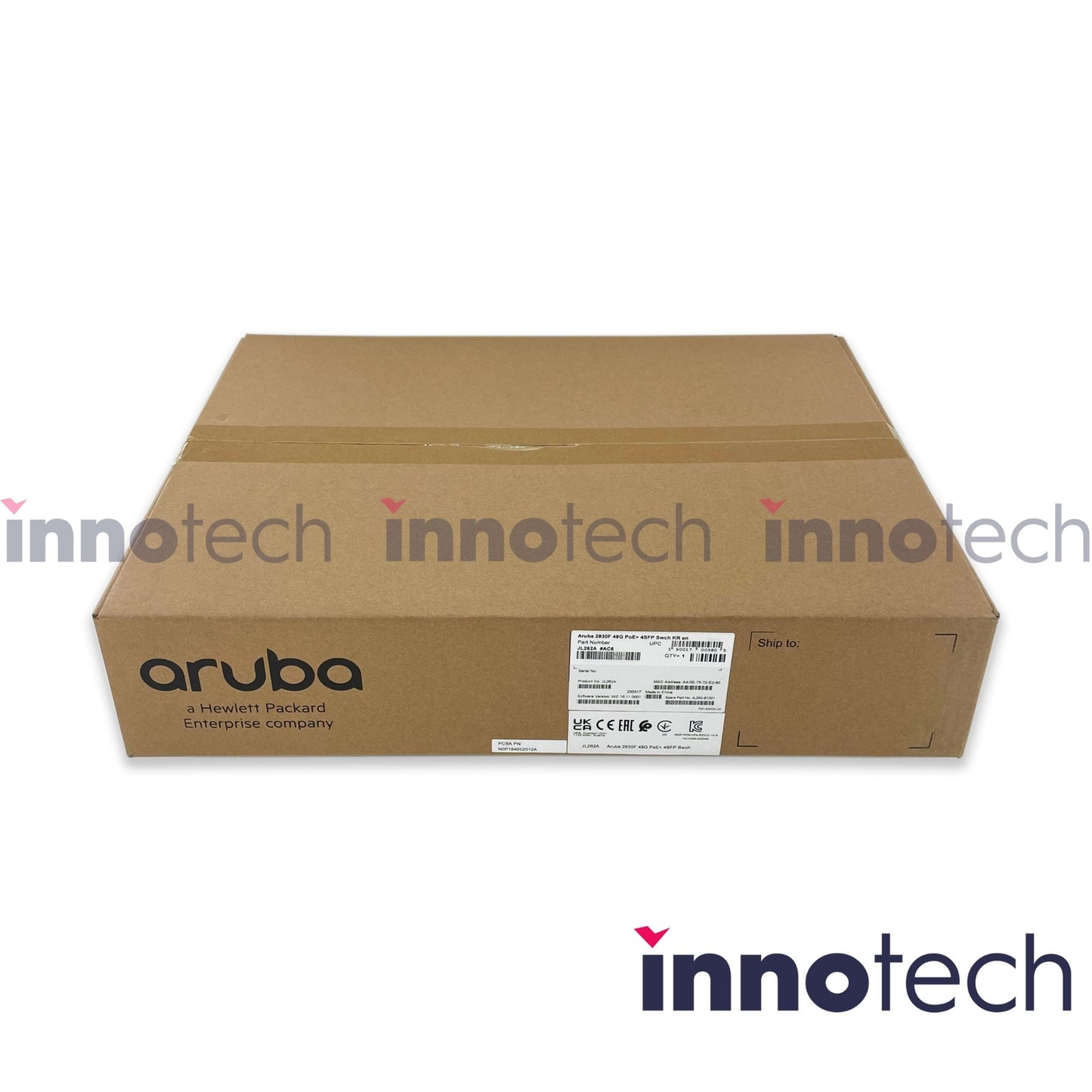 HP Aruba 6200F 24G CL4 4SFP+ 370W Switch JL725A#B2E