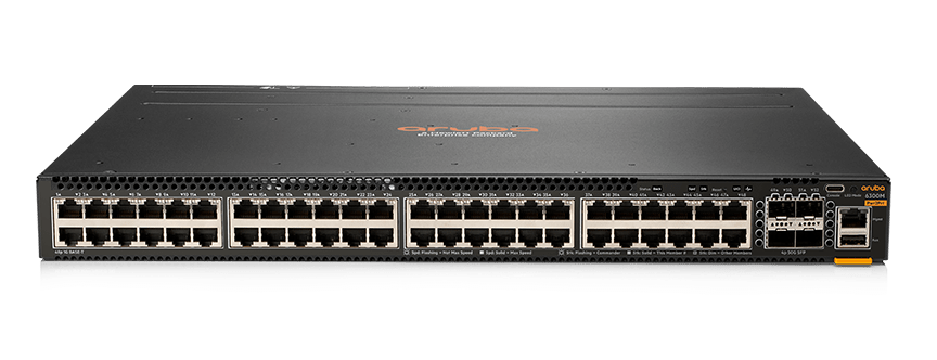 HP Aruba 6300M 48-Port PoE+ 1U Managed Switch JL762A#ABA