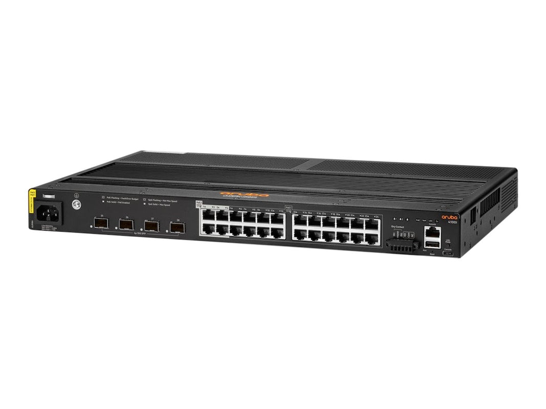 HP Aruba 4100i 24G CL4/6 PoE 4SFP+ U.S. Switch JL818A#ABA