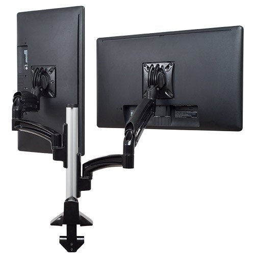 Support colonne double écran CHIEF K1C220BXRH Kontour, noir