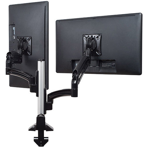 Support colonne double écran CHIEF K1C220BXRH Kontour, noir