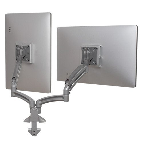 Support de poste de travail à hauteur réduite CHIEF K1D220SXRH, argent